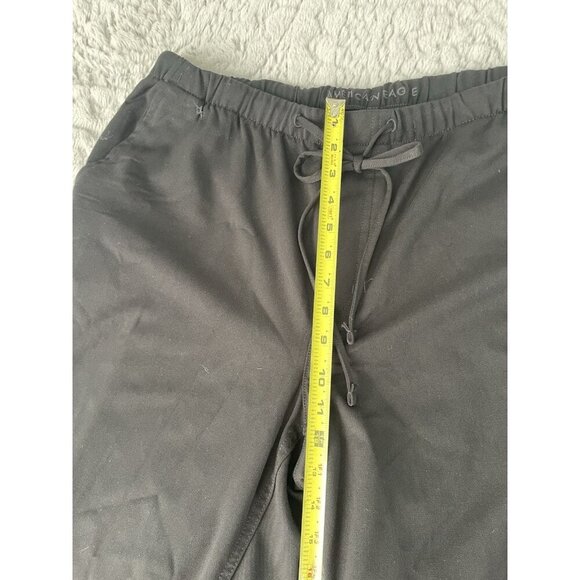 Women’s AE Low-Rise Pull-On Poppy Trouser XL Black NWT - Picture 5 of 8